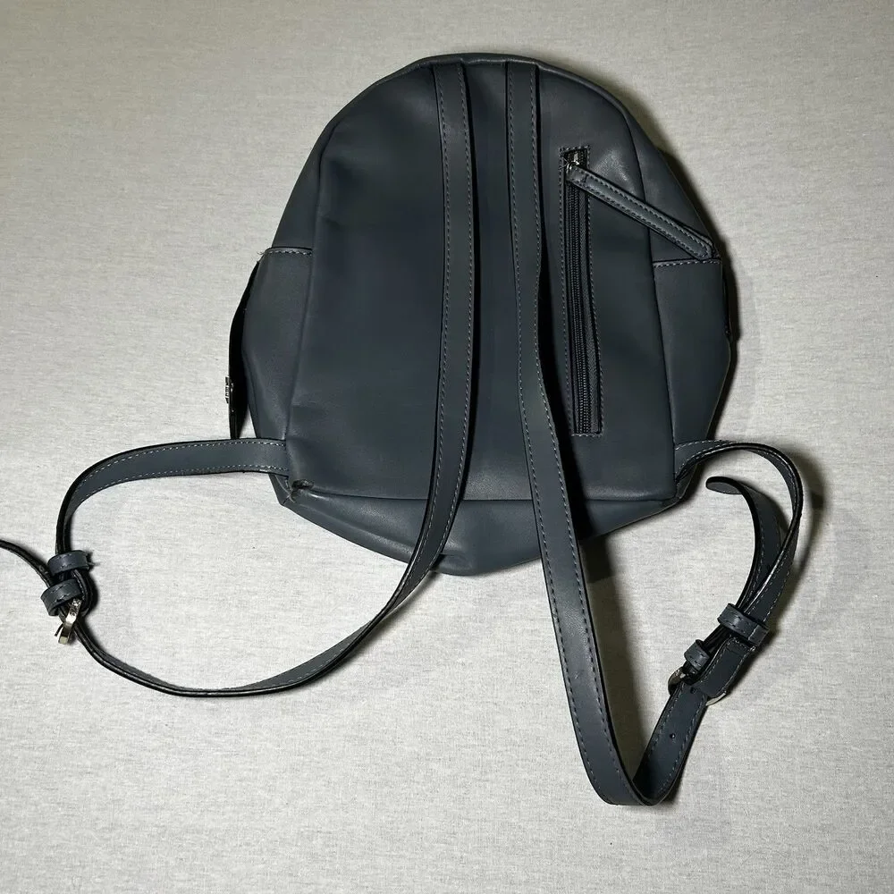 Fiorelli Anouk backpack in blue-grey vegan leather material, Y2K